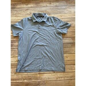 Travis Matthew Polo Shirt Mens XL Golf Island Blue Short Sleeve